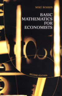 Image of Basic Mathematics for Economists